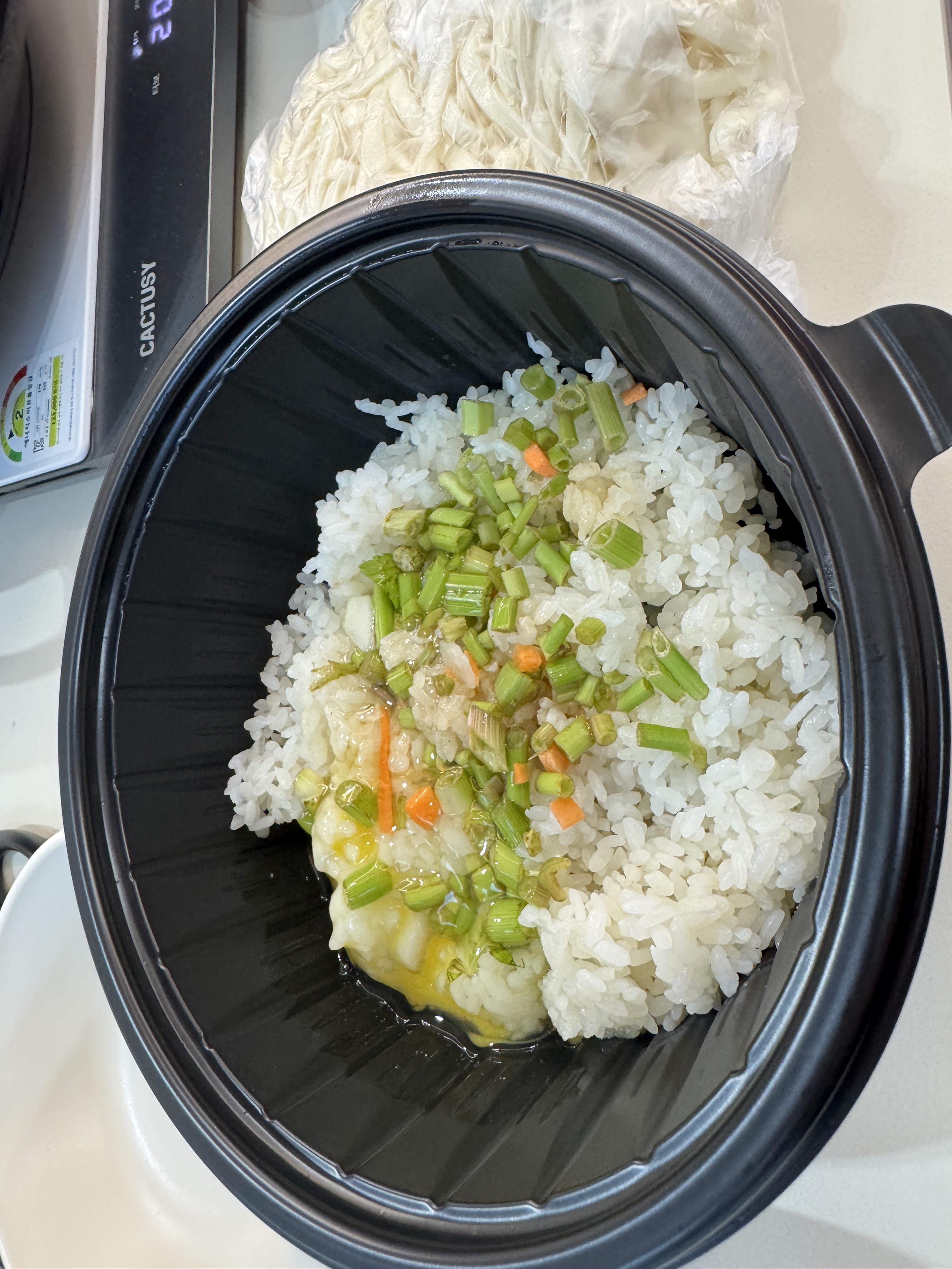 Fried rice, act three