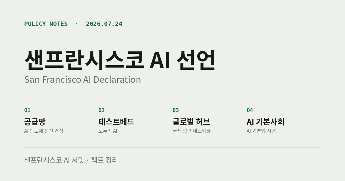 San Francisco AI Declaration