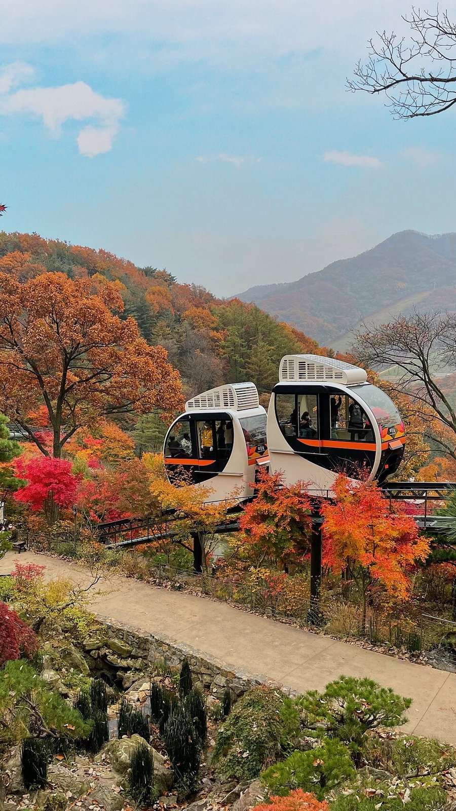 화담숲 모노레일